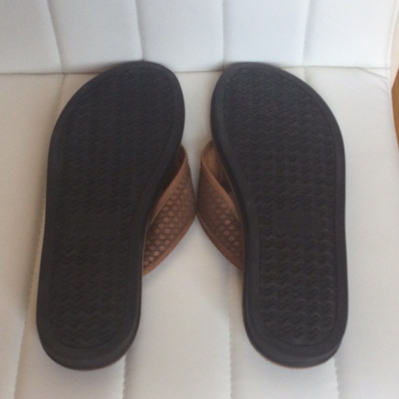 EUC Mens Johnston And Murphy 13M Brown Sandal - Picture 7 of 14